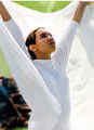 Bahai Gilrl Dancing